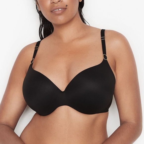 Victoria's Secret Other - INCREDIBLE BY VICTORIA’S SECRET Push-Up Perfect Shape Bra Flint Gray Lace Bra